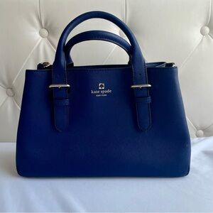 Deep Blue Kate Spade Satchel Bag